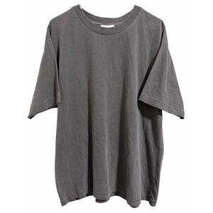 Elwood Oversized Short Sleeve T-Shirt Vintage Dark Grey Men's Size Large